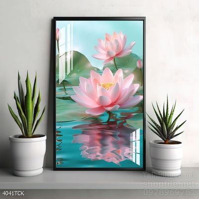 File tranh cá chép hoa sen mẫu mới nhất