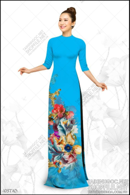 File tranh vải áo dài việt nam 405