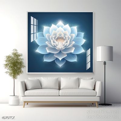 Tranh cá chép hoa sen