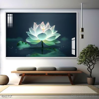 Tranh cá chép hoa sen cực đẹp