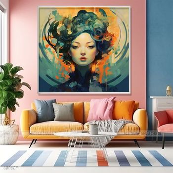 Tranh cà phê đẹp ấn tượng