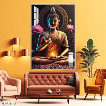Tranh decor trang trí tường Phật giáo