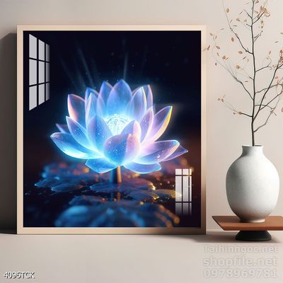 Tranh cá chép hoa sen