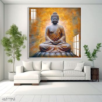 Tranh decor trang trí tường Phật giáo