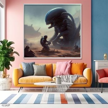 Tranh phi hành gia đẹp