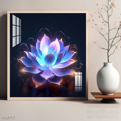 Tranh cá chép hoa sen cực đẹp