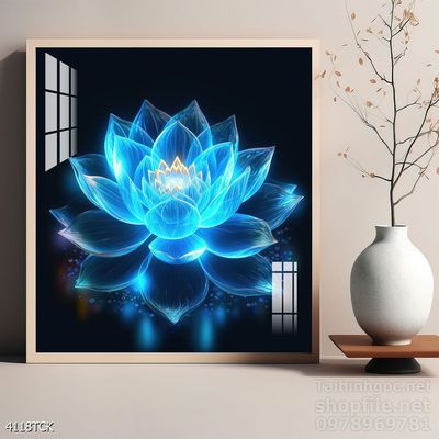 Tranh cá chép hoa sen treo tường mang nhiều ý nghĩa