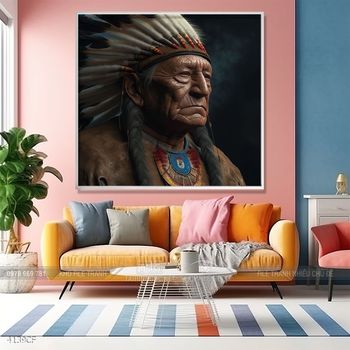 Tranh decor trang trí quán cafe nghệ thuật hiện đại