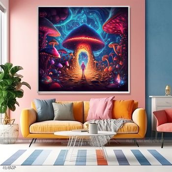 Tranh phi hành gia đẹp