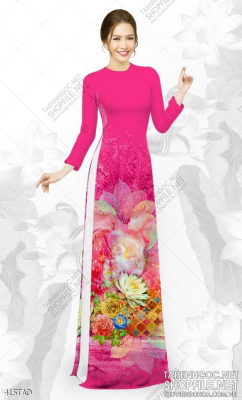 File tranh vải áo dài việt nam 415