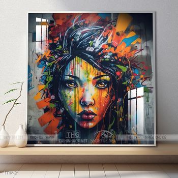 Tranh decor trang trí quán cà phê, trà sữa, trà chanh