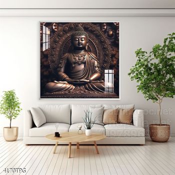 Tranh phật giáo decor trang trí tường phòng thờ