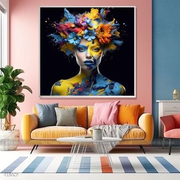 Tranh treo tường trang trí quán cà phê sang chảnh