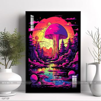 Tranh treo tường phi hành gia vũ trụ