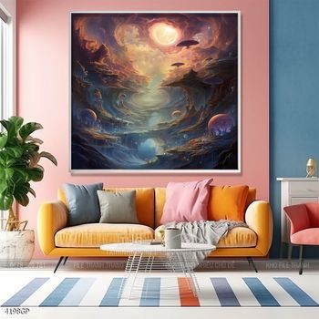 Tranh treo tường nghệ thuật phi hành gia