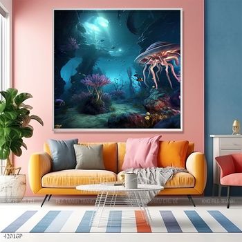 Tranh phi hành gia treo tường