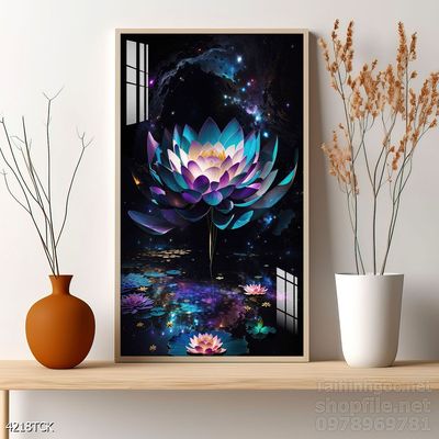 File tranh cá chép hoa sen mẫu mới nhất