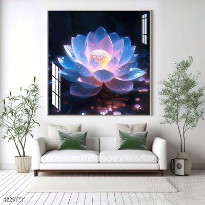 Tranh cá chép hoa sen