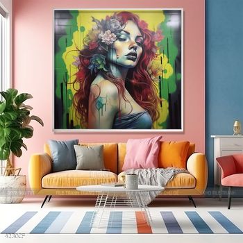 Tranh ly cafe trang trí quán coffee đẹp