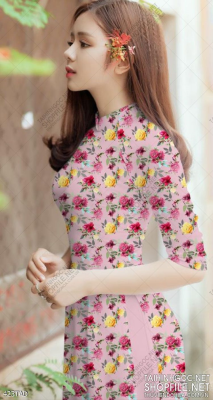 File tranh vải áo dài việt nam 423