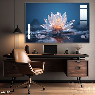 Tranh cá chép hoa sen treo tường mang nhiều ý nghĩa