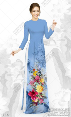 File tranh vải áo dài việt nam 424