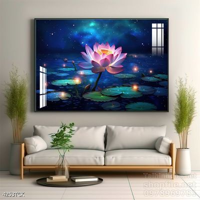 File tranh cá chép hoa sen mẫu mới nhất