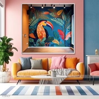 Tranh treo tường trang trí quán cà phê sang chảnh