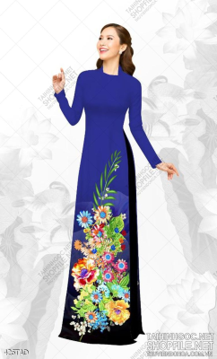 File tranh vải áo dài việt nam 426