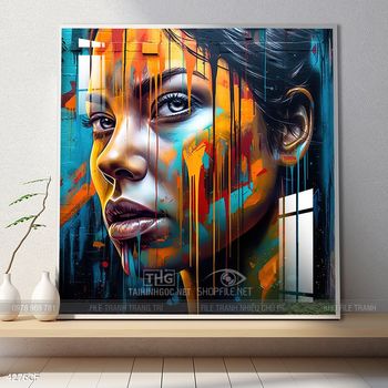 Tranh ly cafe trang trí quán coffee đẹp