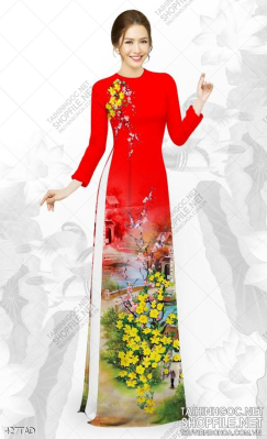 File tranh vải áo dài việt nam 427