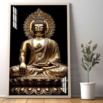 Tranh tranh trí tường phật giáo sang trọng Tranh tranh trí tường phật giáo sang trọng