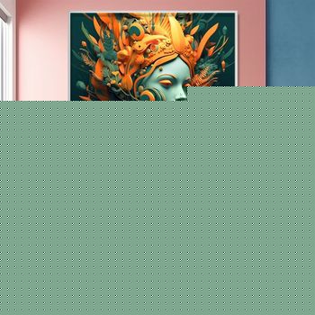 Tranh trang trí quán cà phê đẹp hiện đại