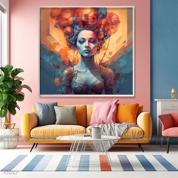 Tranh decor trang trí quán cà phê, trà sữa, trà chanh