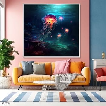 Tranh phi hành gia treo tường