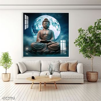 Tranh tranh trí tường phật giáo sang trọng Tranh tranh trí tường phật giáo sang trọng