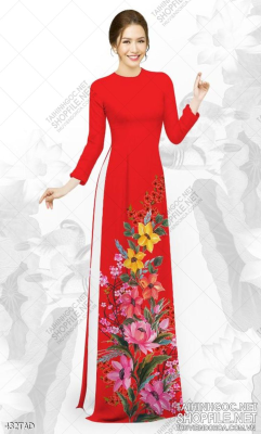 File tranh vải áo dài việt nam 432