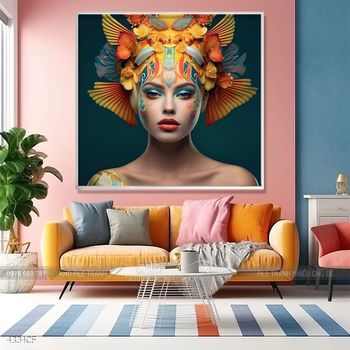 Tranh ly cafe trang trí quán coffee đẹp