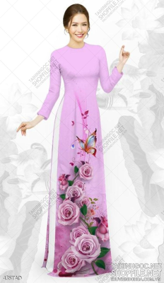 File tranh vải áo dài việt nam 435