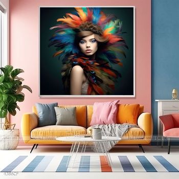 Tranh treo tường trang trí quán cà phê sang chảnh