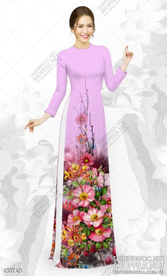 File tranh vải áo dài việt nam 438