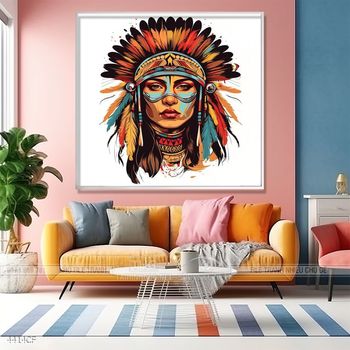 Tranh nghệ thuật decor tường quán cà phê