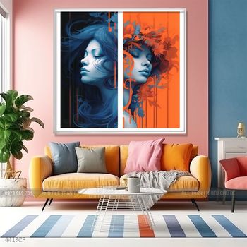 Tranh decor trang trí quán cà phê, trà sữa, trà chanh