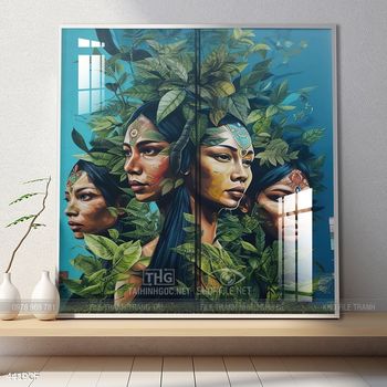 Tranh treo tường trang trí quán cà phê sang chảnh