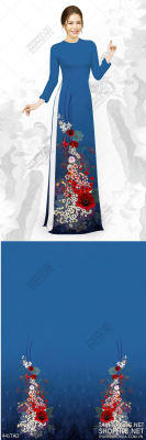 File tranh vải áo dài việt nam 441