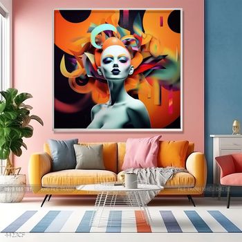 Tranh ly cafe trang trí quán coffee đẹp