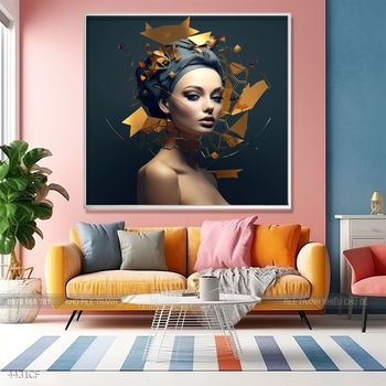 Tranh decor trang trí quán cà phê, trà sữa, trà chanh