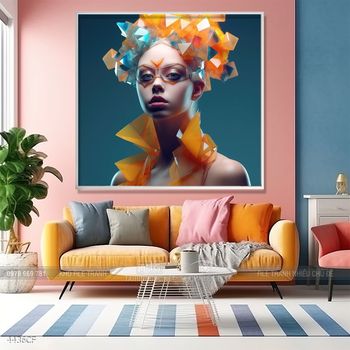 Tranh ly cafe trang trí quán coffee đẹp