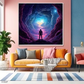 Tranh phi hành gia treo tường