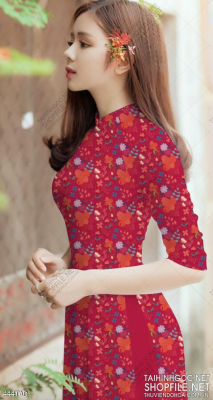 File tranh vải áo dài việt nam 444